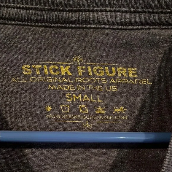 Grey Stick Figure t-shirt - Picture 2 of 5
